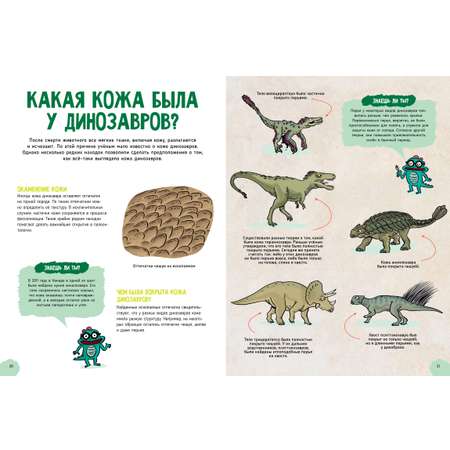 Книга Clever Удивительные динозавры. Энциклопедия для детей
