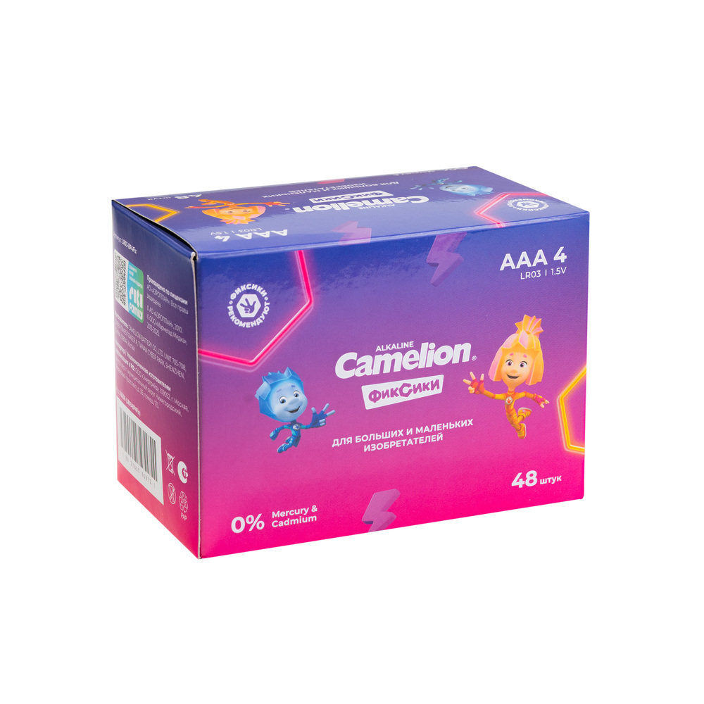 Мизинчиковая батарейка Camelion LR03-BP4Fix - фото 3