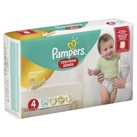 Трусики Pampers Premium Care 4 (9-14 кг) 44 шт.