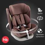 Автокресло Happy Baby Unix Isofix 0+/1/2/3 (0-36 кг) коричневый