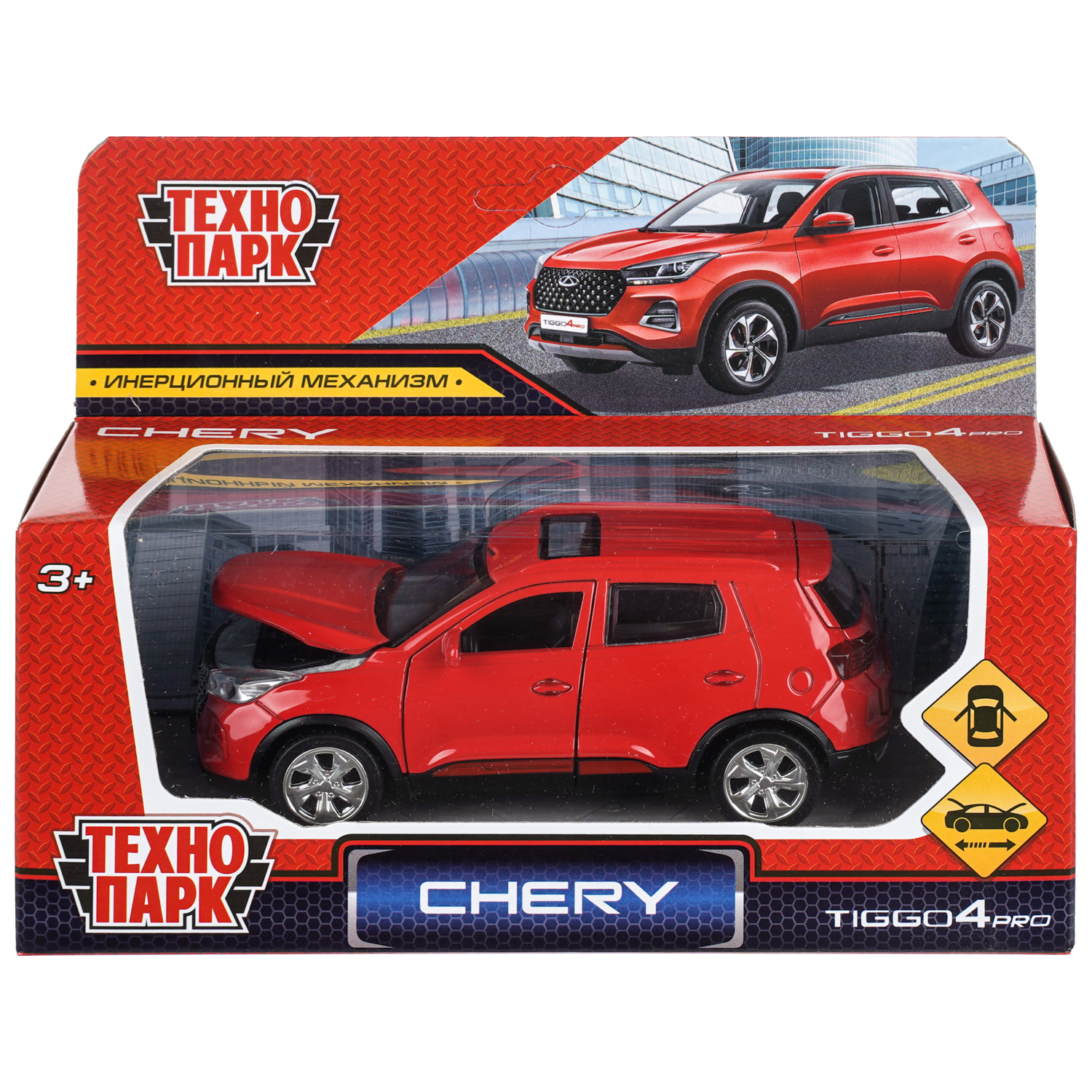 Автомобиль Технопарк Chery tiggo 4 415040 - фото 8