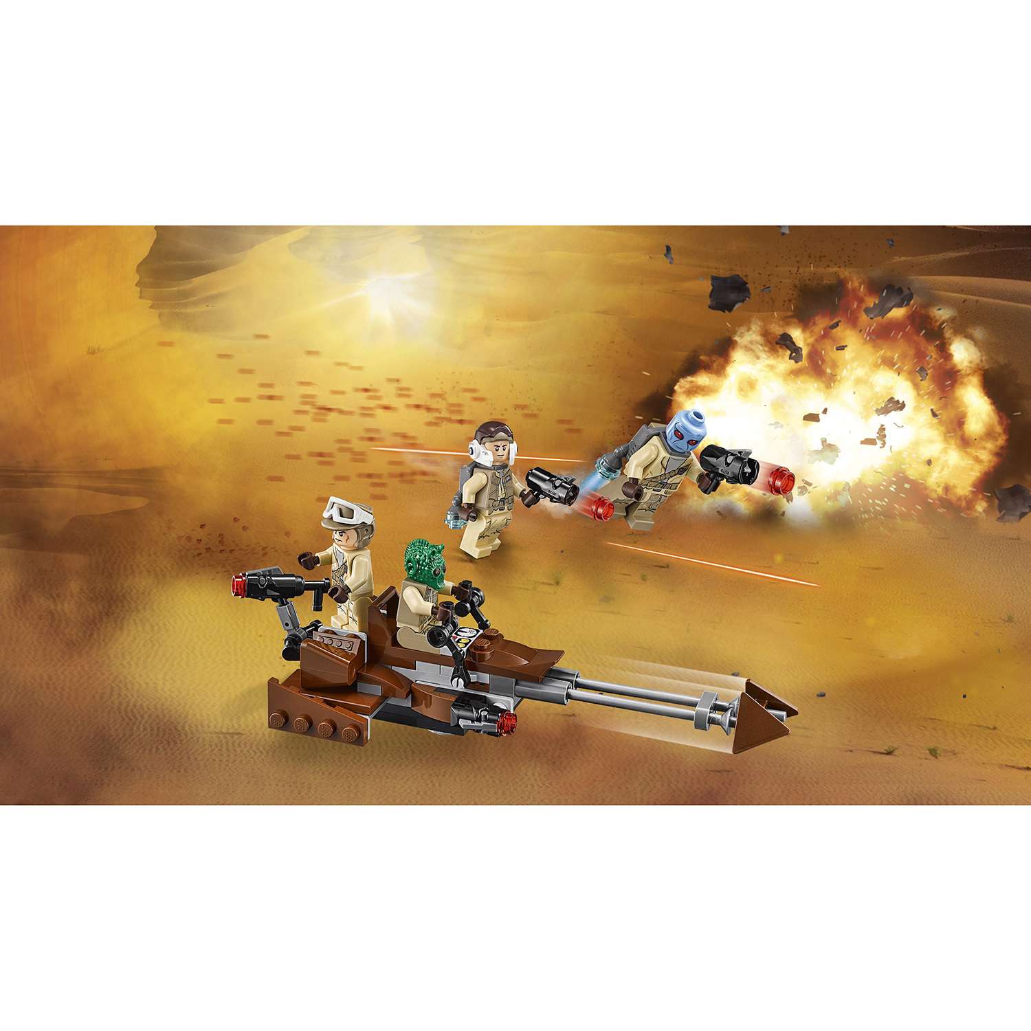 Конструктор LEGO Star Wars Боевой набор Повстанцев блочный - фото 5