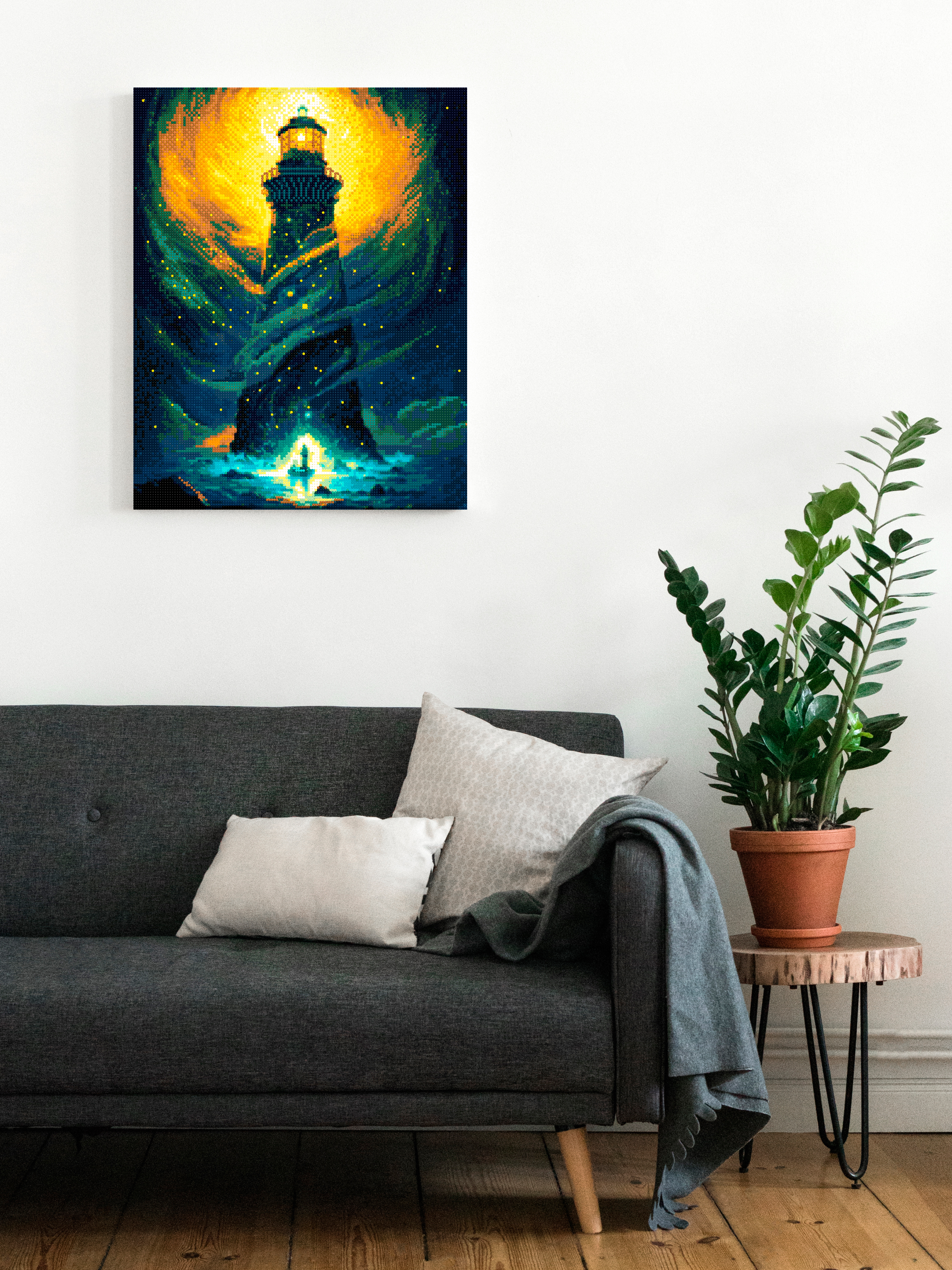 Алмазная мозаика Это просто шедевр Волшебный маяк в ассортименте - фото 3