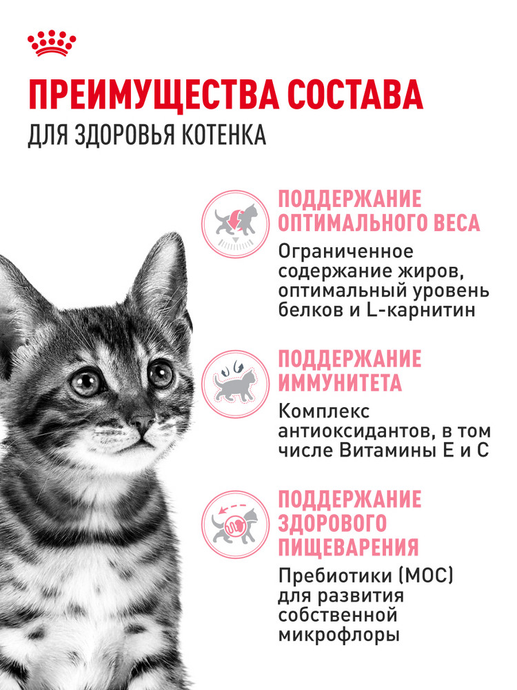 Корм сухой для котят ROYAL CANIN Sterilised 3.5кг стерилизованных - фото 3