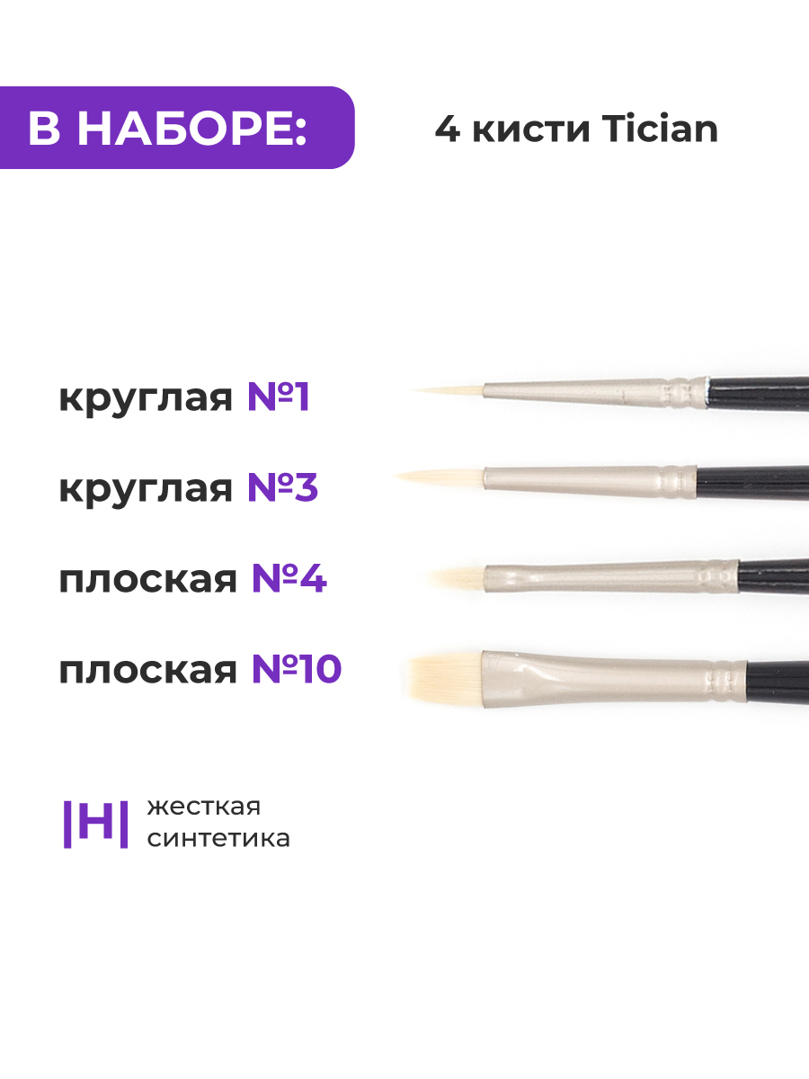 Набор для рисования Малевичъ подарочныйнабор картина маслом - фото 4