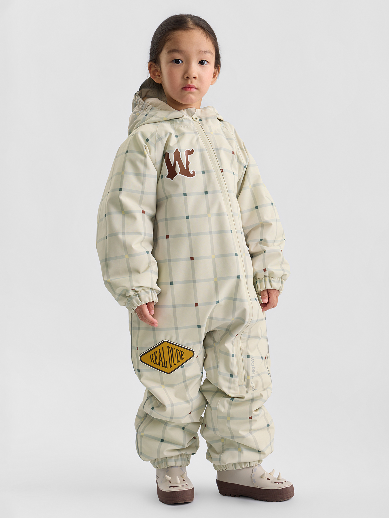 Комбинезон Happy Baby 88354_milky - фото 1