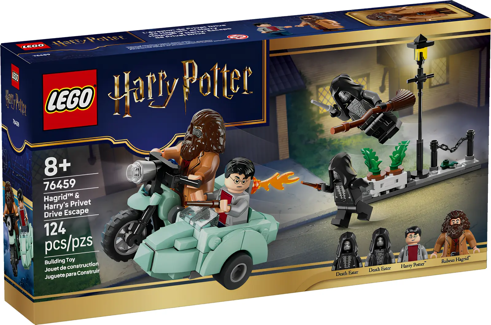 Конструктор LEGO Harry Potter Побег Хагрида и Гарри 124 дет. - фото 8