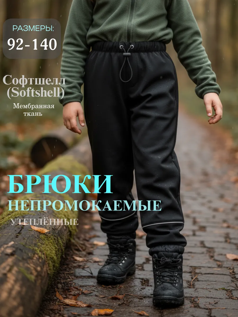 Брюки СПОРТИВНАЯ ИДЕЯ М-10/Черный - фото 16