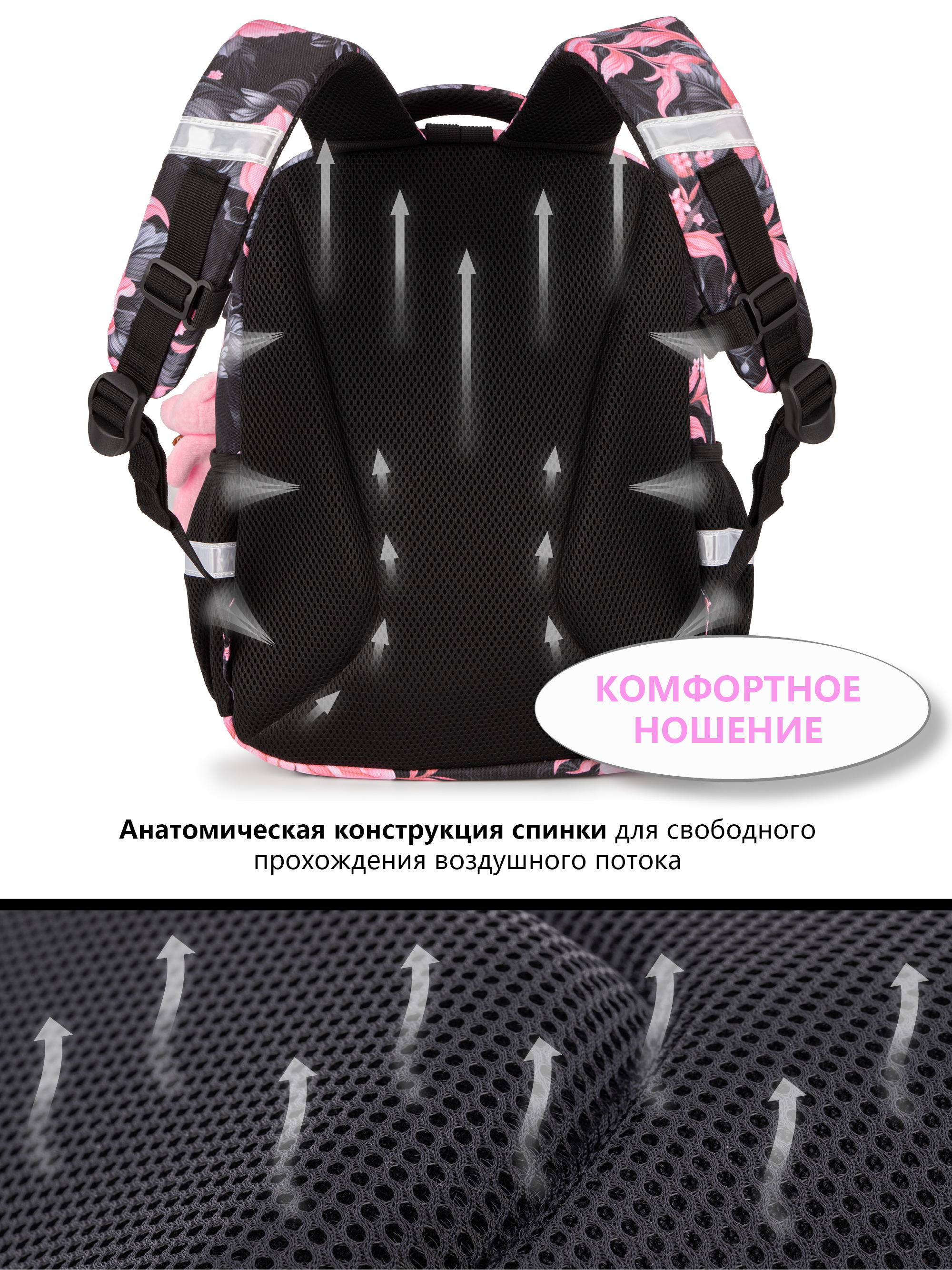 Рюкзак School Standard первокласснику набор 4 в 1 - фото 11