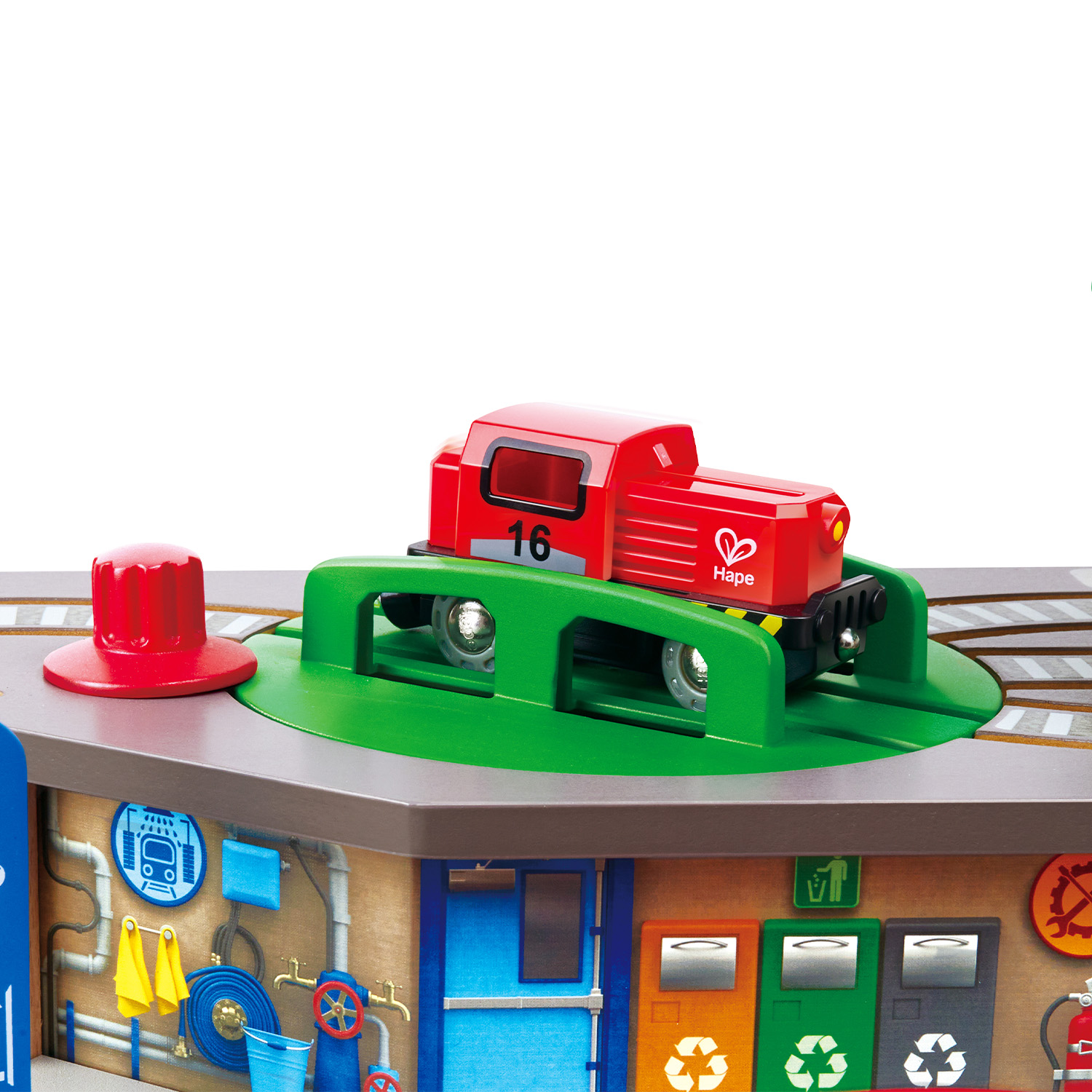 Набор железнодорожный Hape E3883_HP - фото 7
