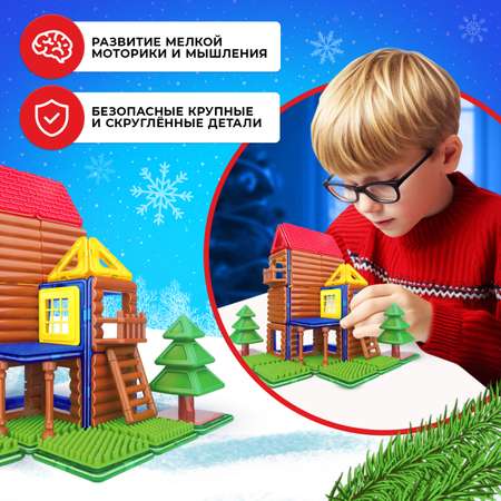 Конструктор Unicon Новогодняя серия магнитный