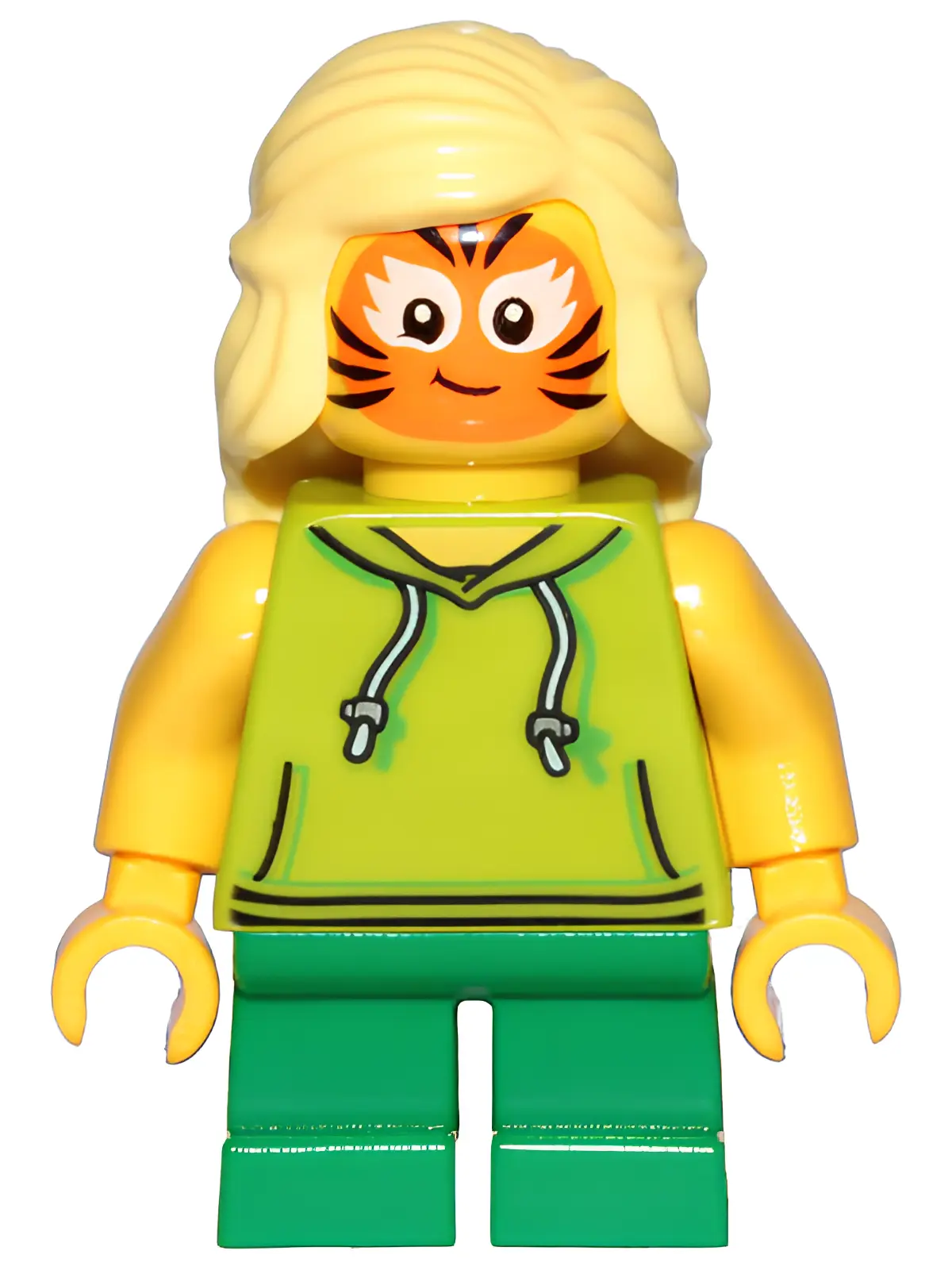 Фигурка LEGO Girl Lime Hoodie - фото 1