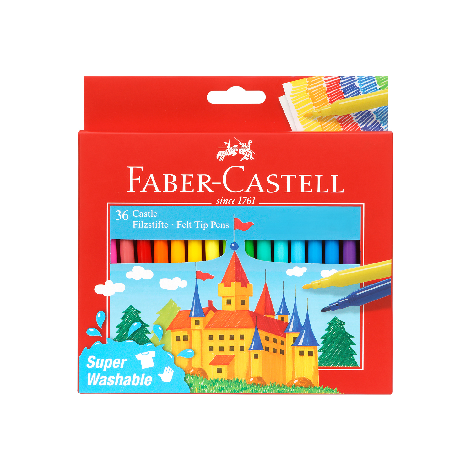 Фломастеры Faber Castell 36 цв. - фото 1