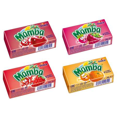 Конфета MAMBA жевательная Кола 26.5г