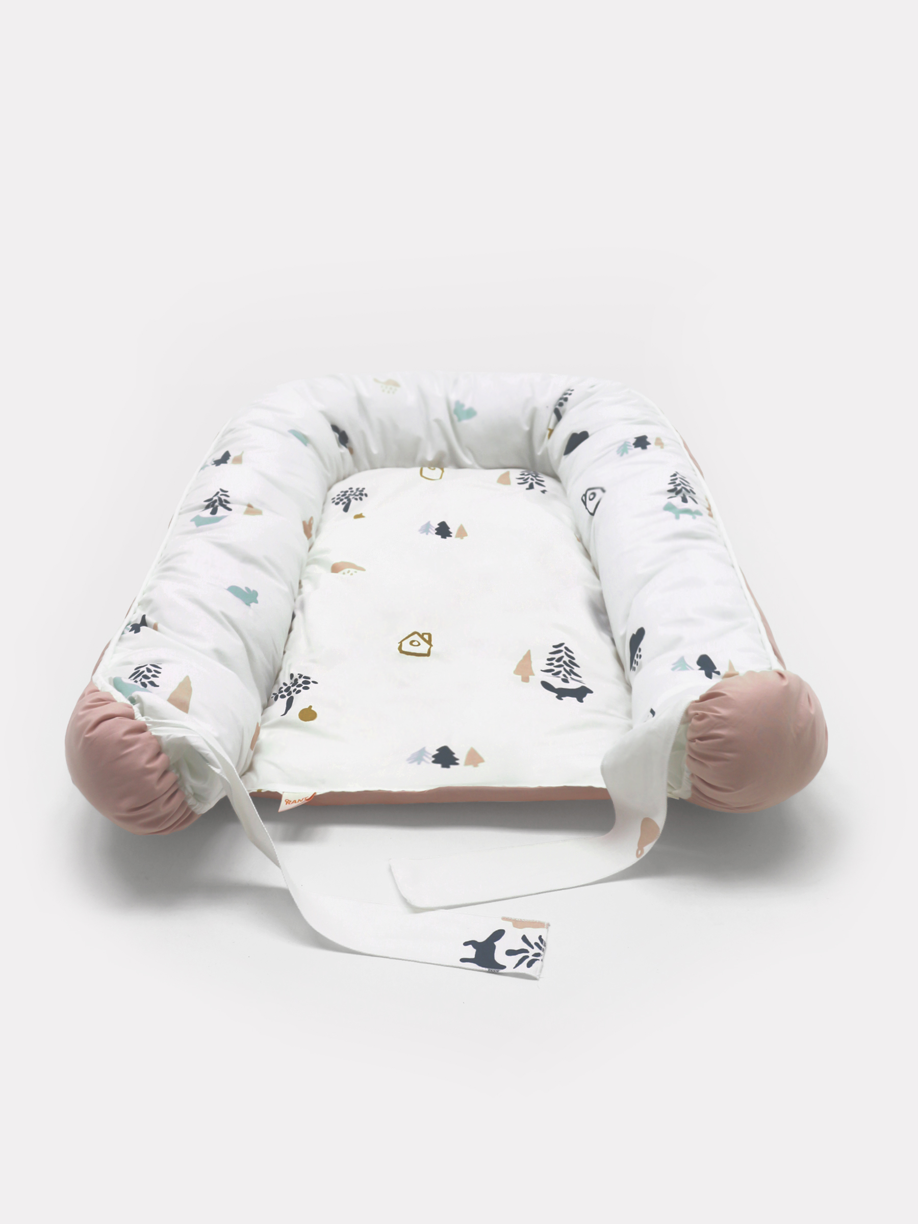 Матрас гнездышко Rant Forest розовый - фото 4