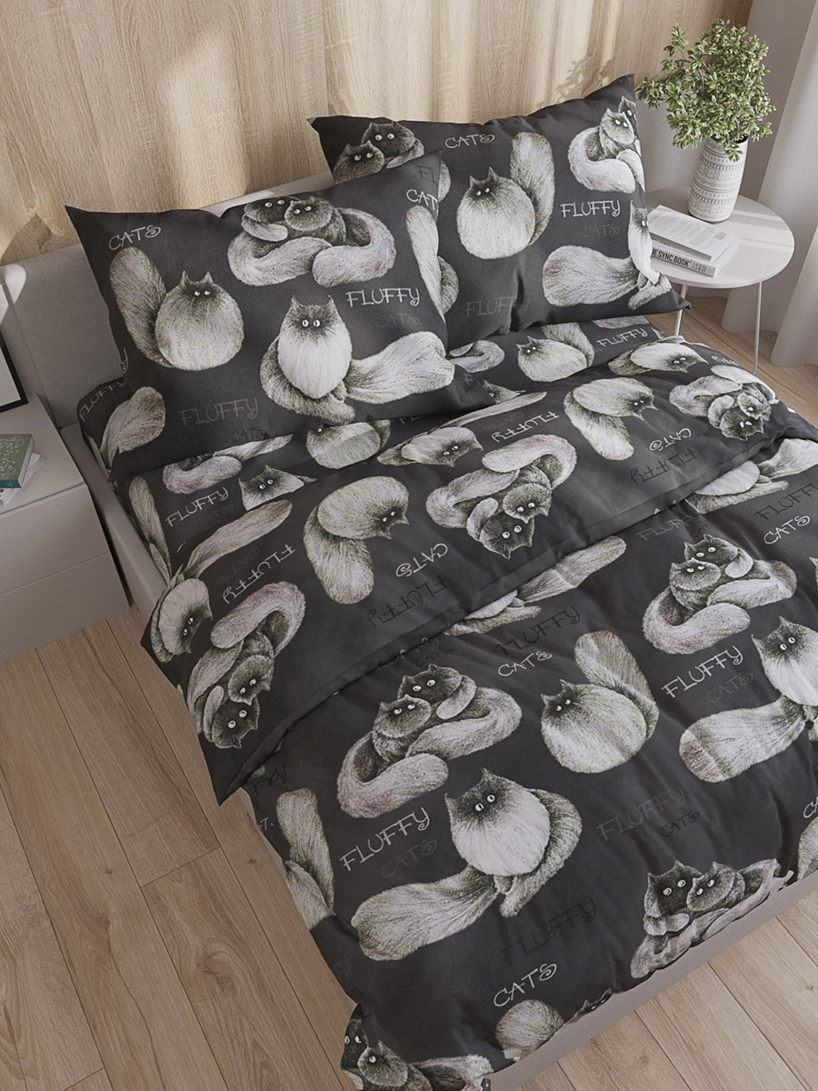 Простыня на резинке Сказка. Fluffy 160х200 см - фото 3