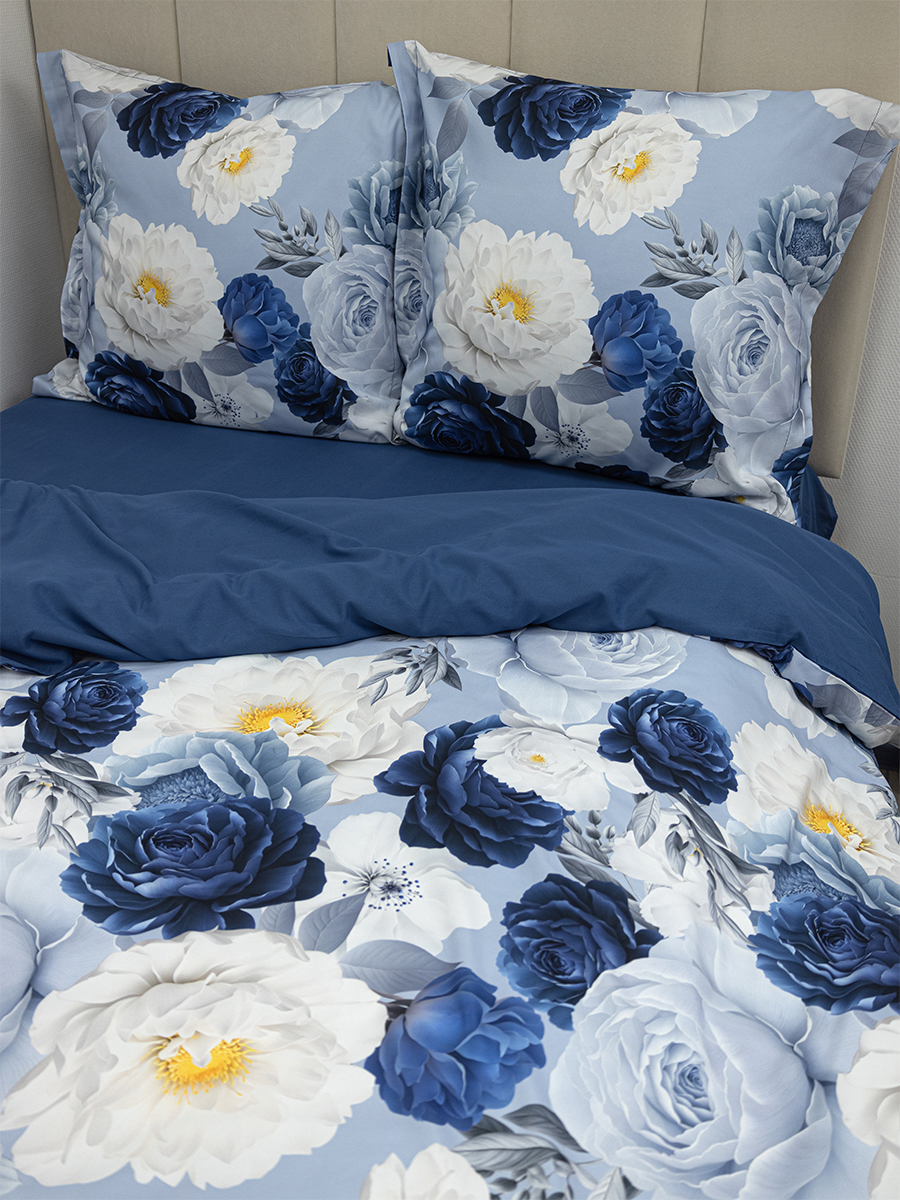 Комплект постельного белья MCotton Норина евро 4 предм. - фото 9