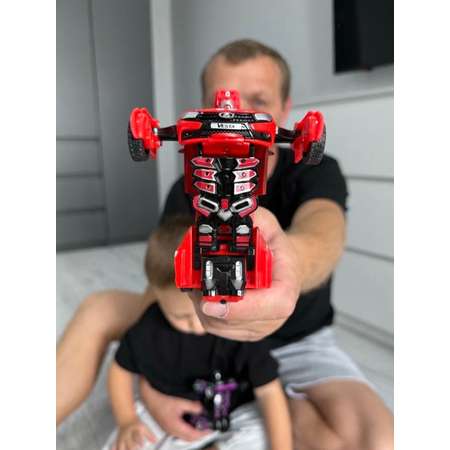 Фигурка AUTODRIVE Робот трансформер Машинка