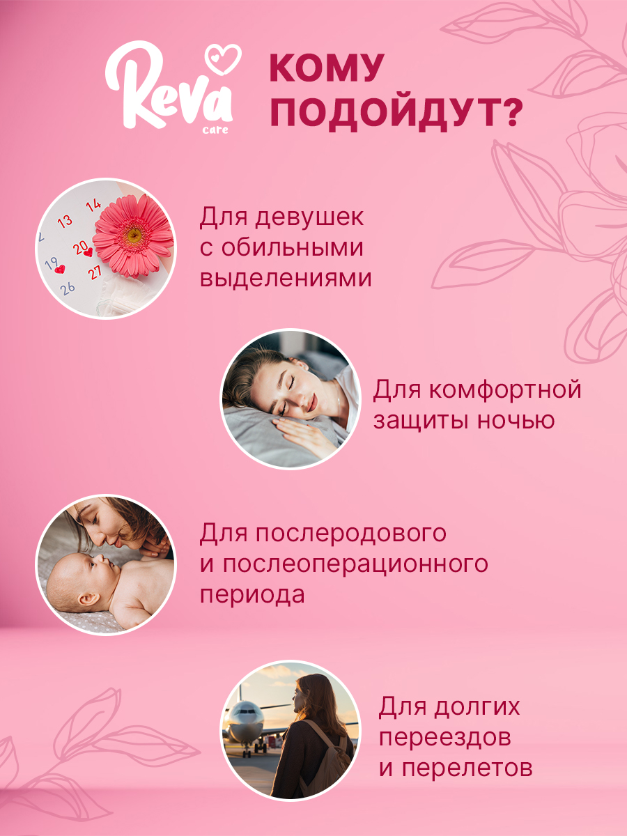 Трусики послеродовые Reva Care M/L 3 шт. 1 упак. - фото 4