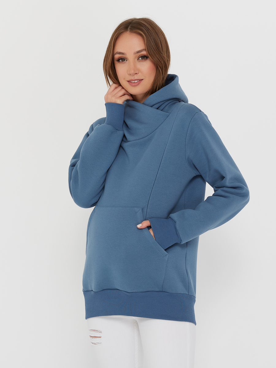 Худи для беременных и кормящих Proud Mom ХОБЛ-0500-индиго - фото 7