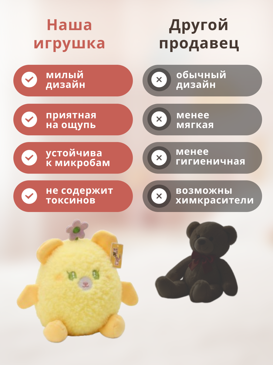 Мягкая игрушка iLikeGift детская плюшевая в ассортименте - фото 7