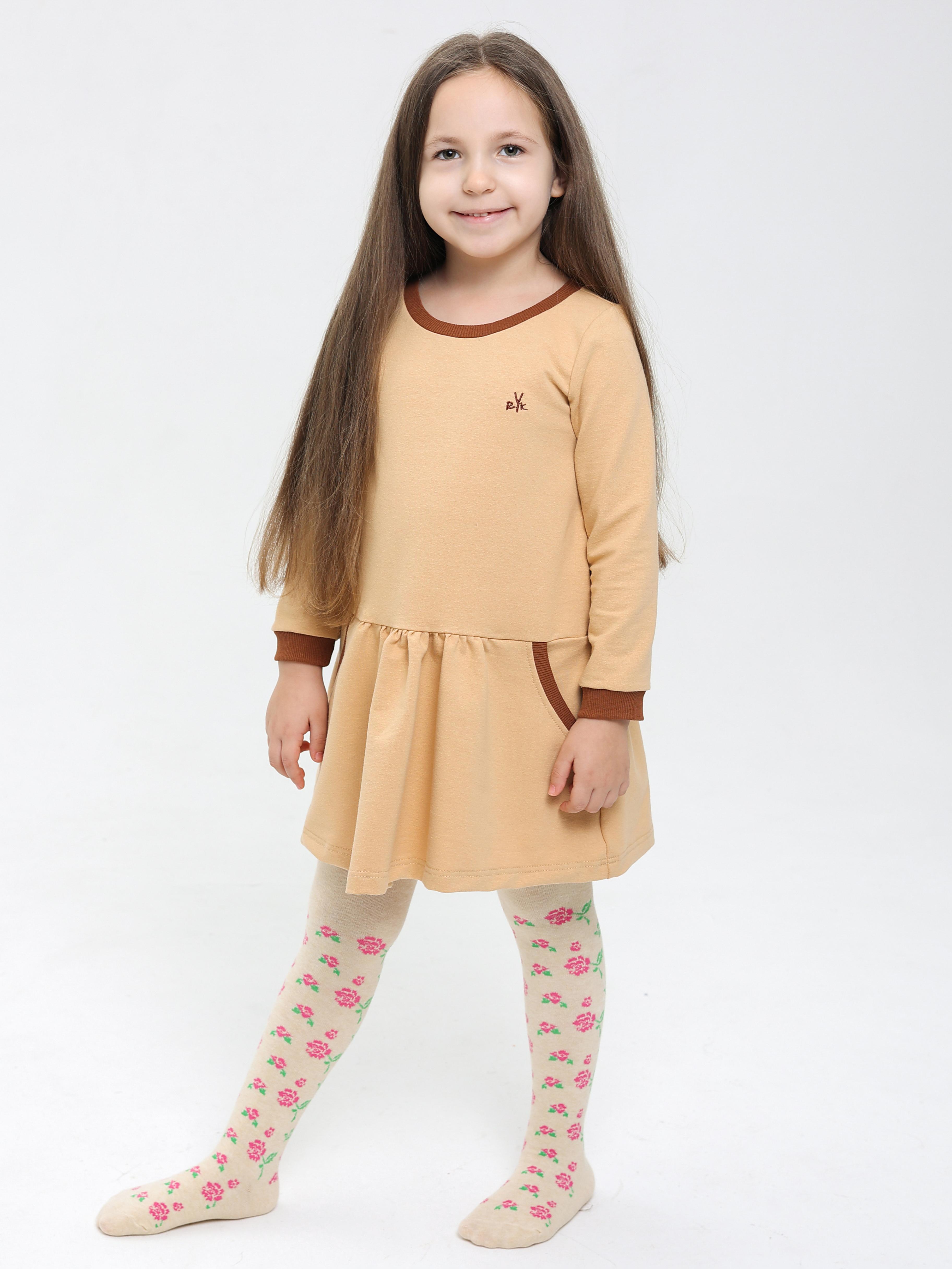 Платье RobyKris 27-9286-25/беж - фото 8