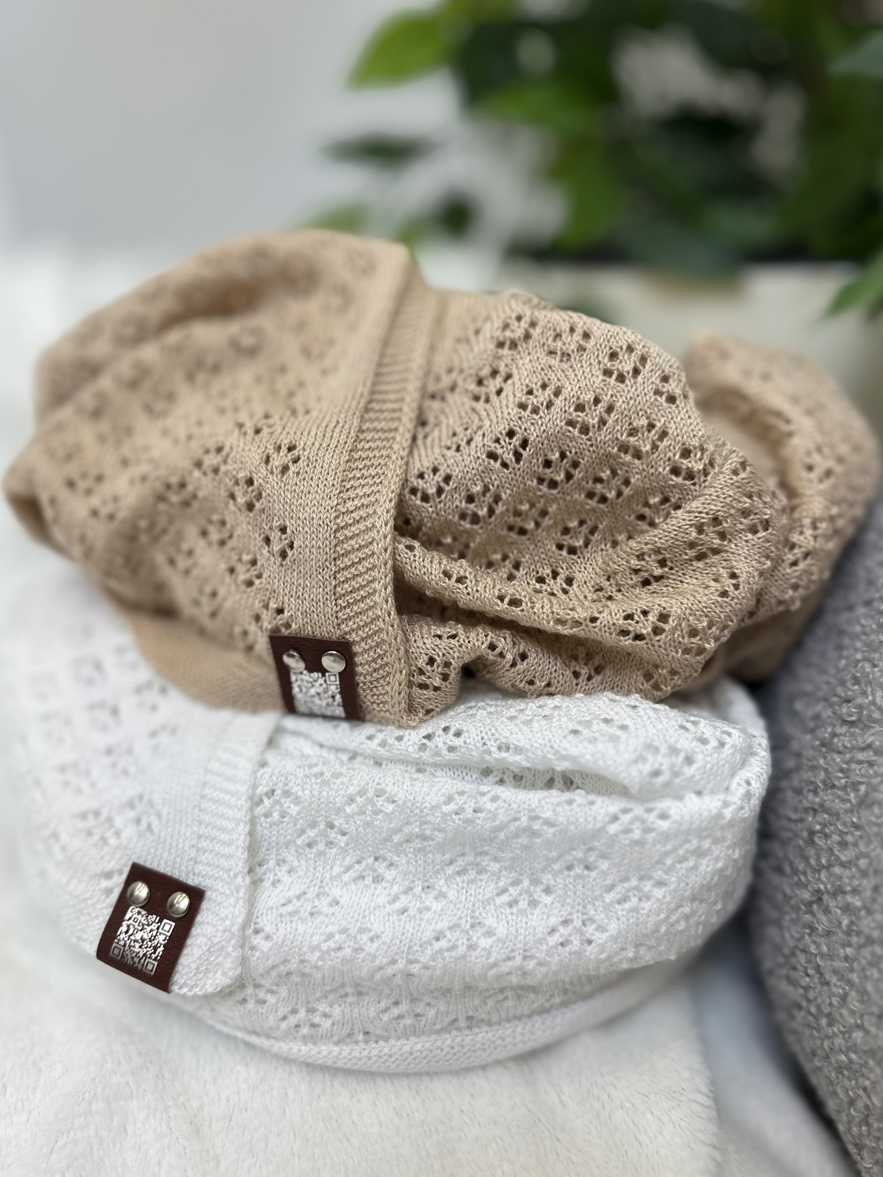 Плед RinaAmari Карамельное облачко 100 x 100 см хлопок - фото 5