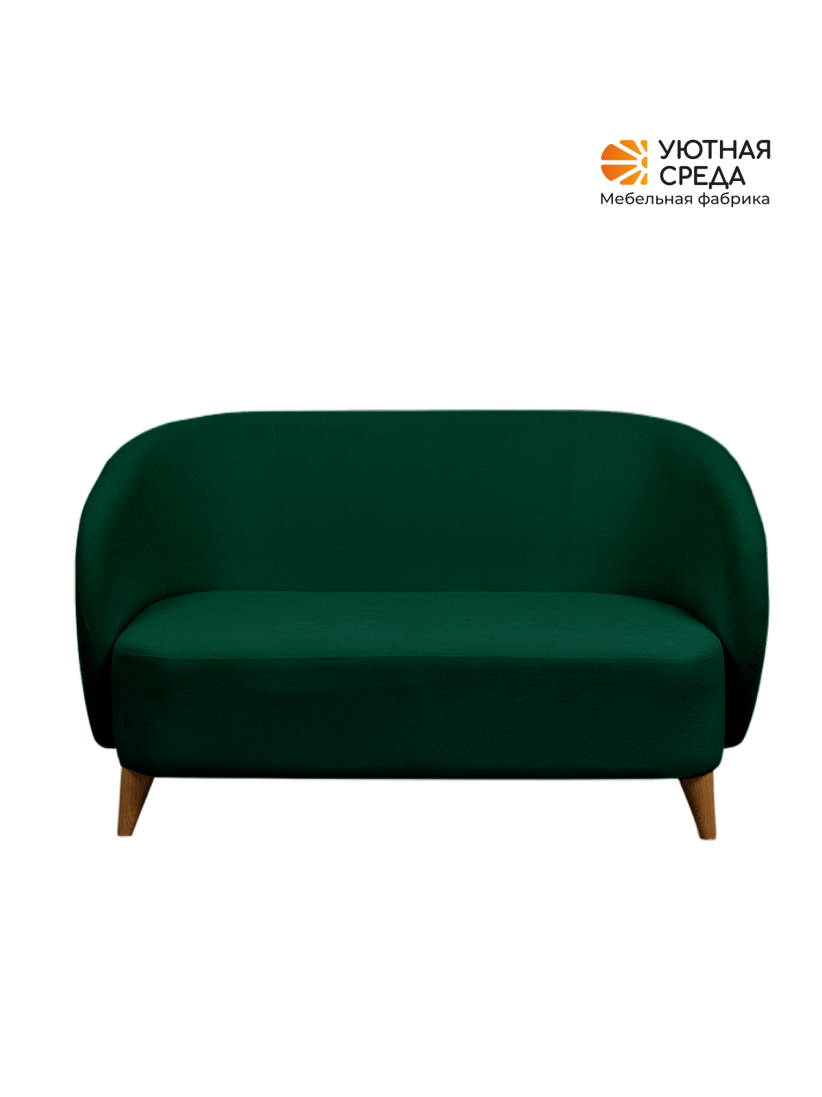 Диван Уютная среда зеленый велюр зеленый - фото 14