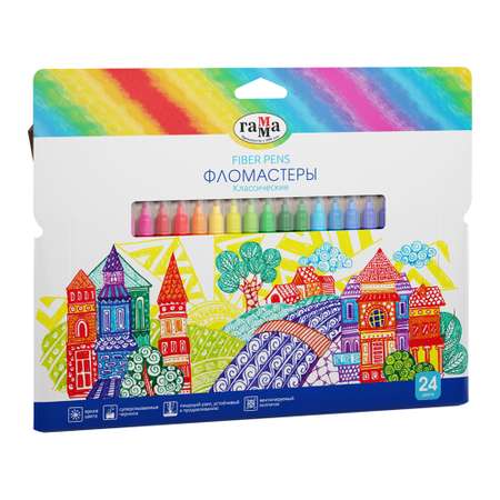 Фломастеры Gamma_ 24 цв.