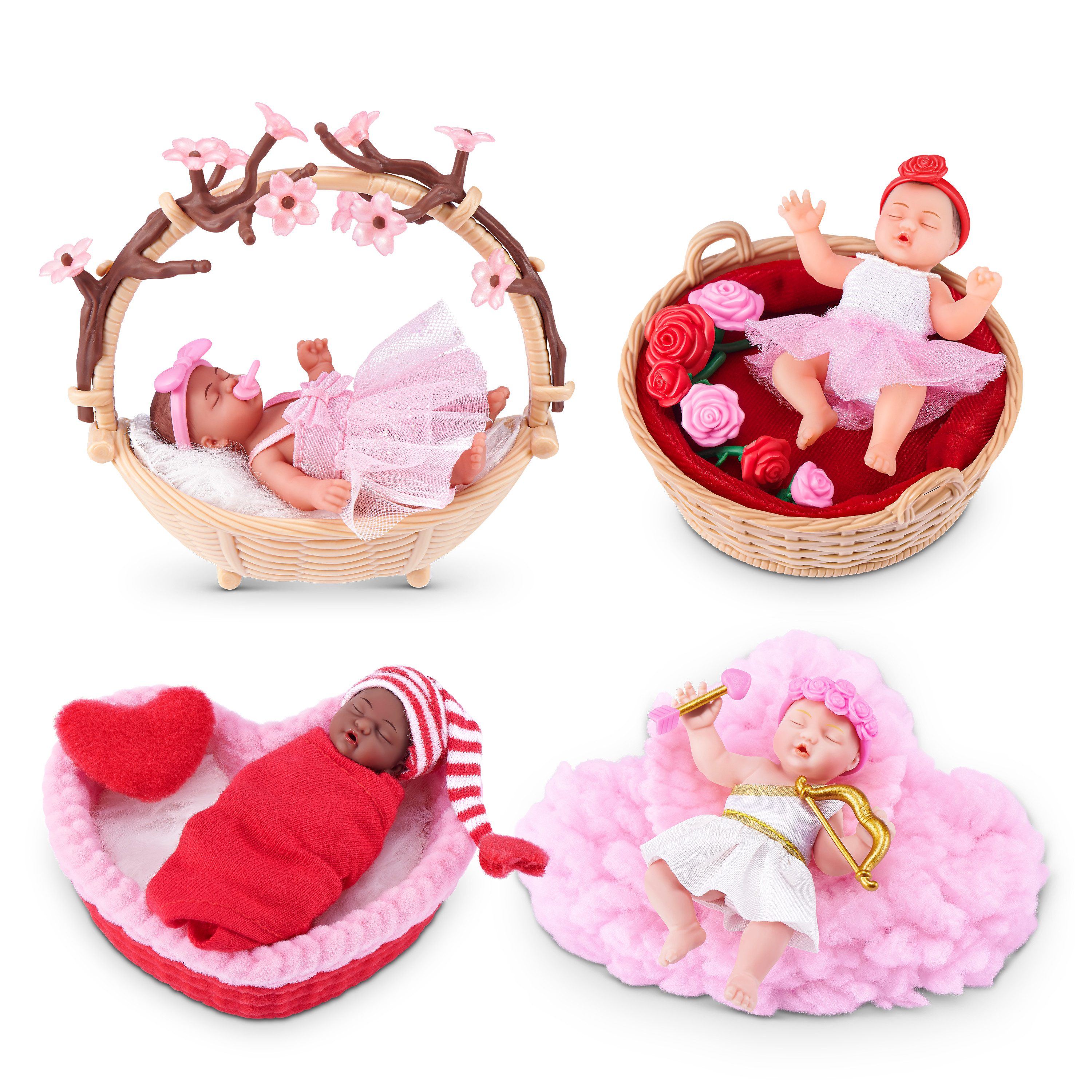 Игровой набор Zuru 5 surprise Mini baby Sweethearts - фото 8