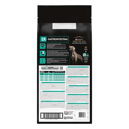 Корм для собак Purina Pro Plan Veterinary diets EN при патологии ЖКТ 12кг