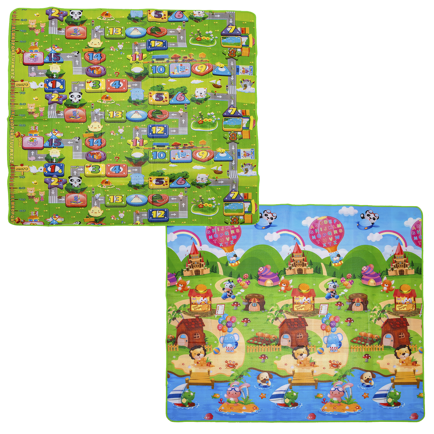 Детский складной babypol Деревенские истории 180 x 200 см - фото 1