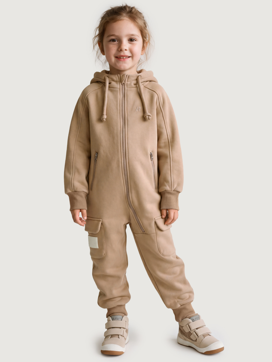 Комбинезон NIKASTYLE 8т11626 какао - фото 1