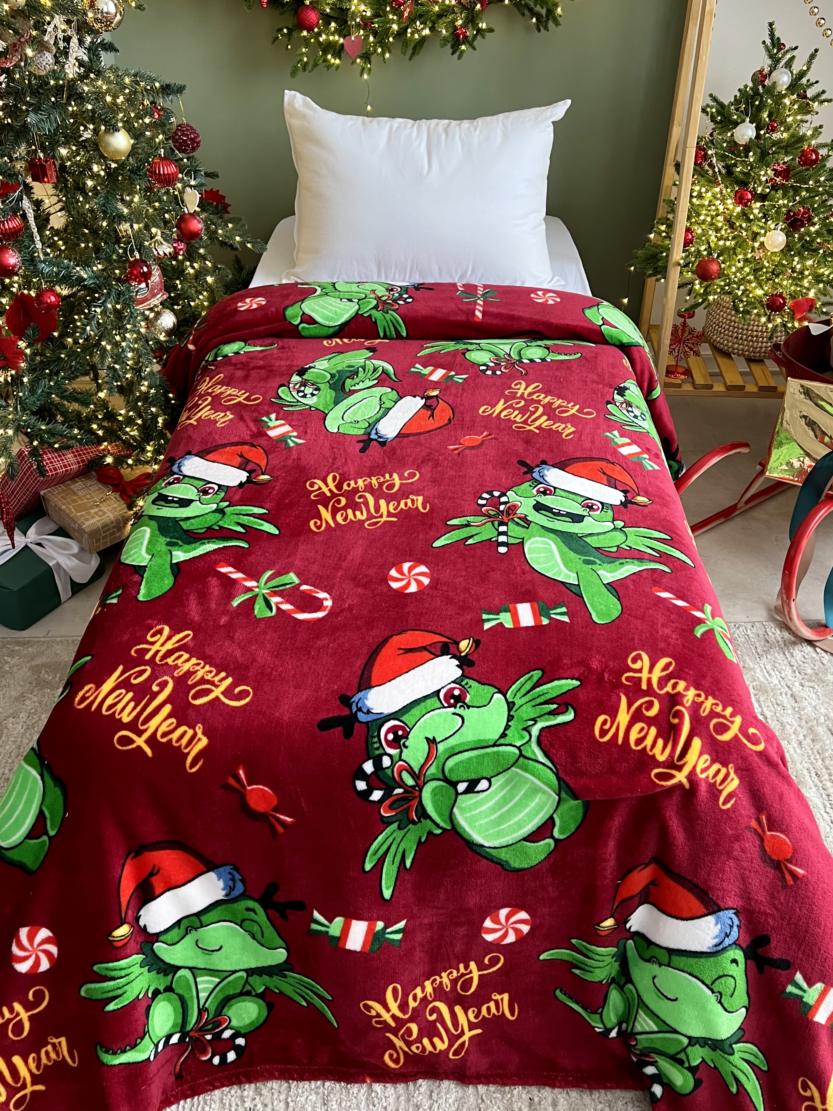 Плед PAVLine Дракоши 150 x 200 см велсофт - фото 1