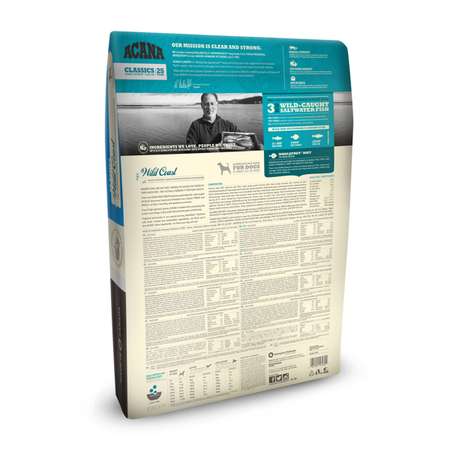 Корм для собак ACANA 6кг Classics Wild Coast рыба