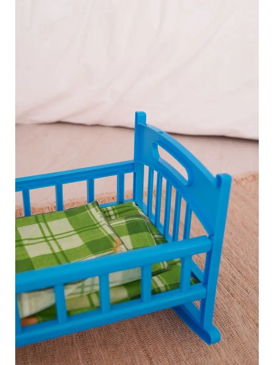 Аксессуар для кукол Green Plast кровать ККП002 - фото 6