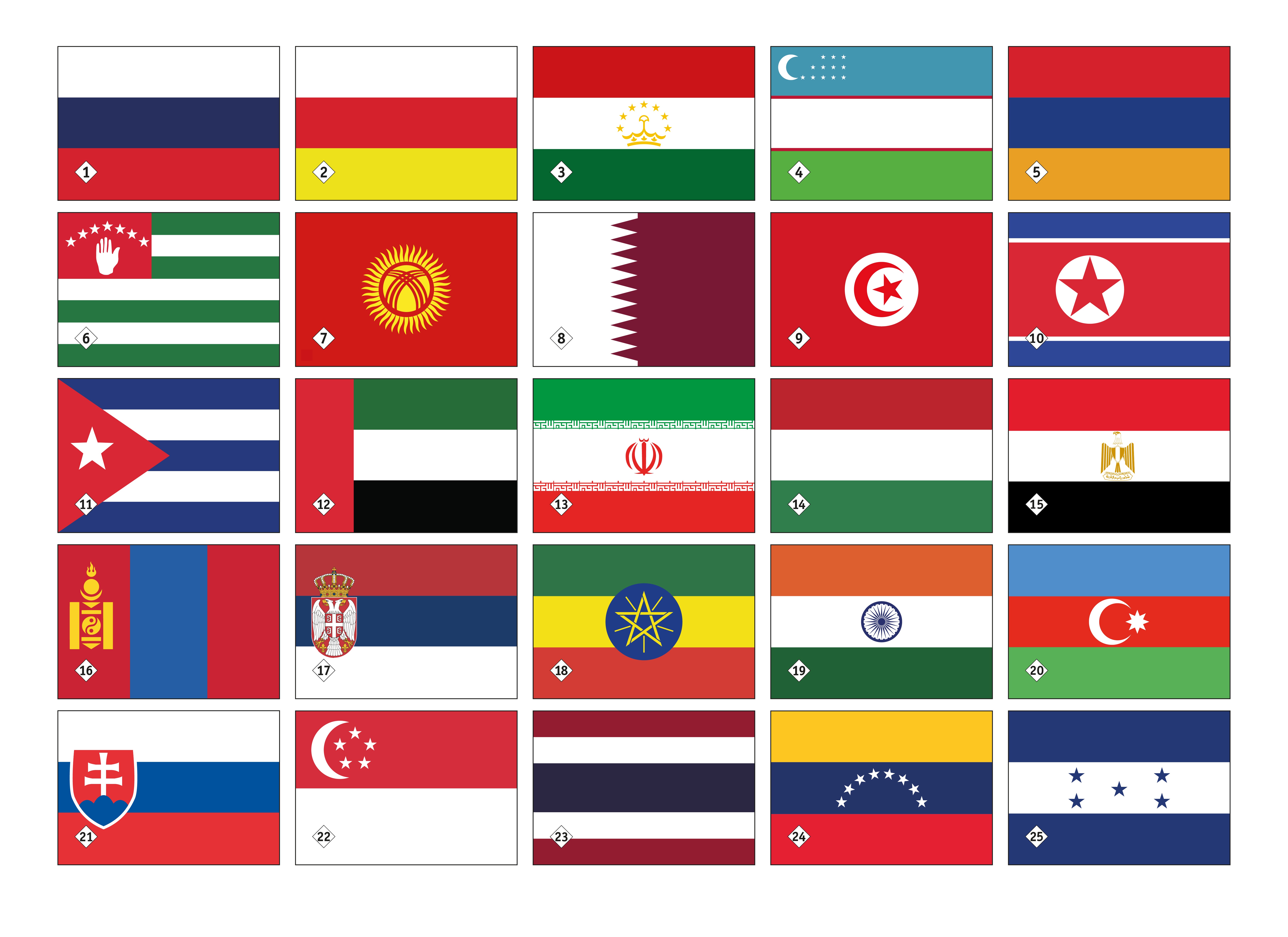 Настольная игра Нескучные игры Флаги версия 2:0 - фото 1