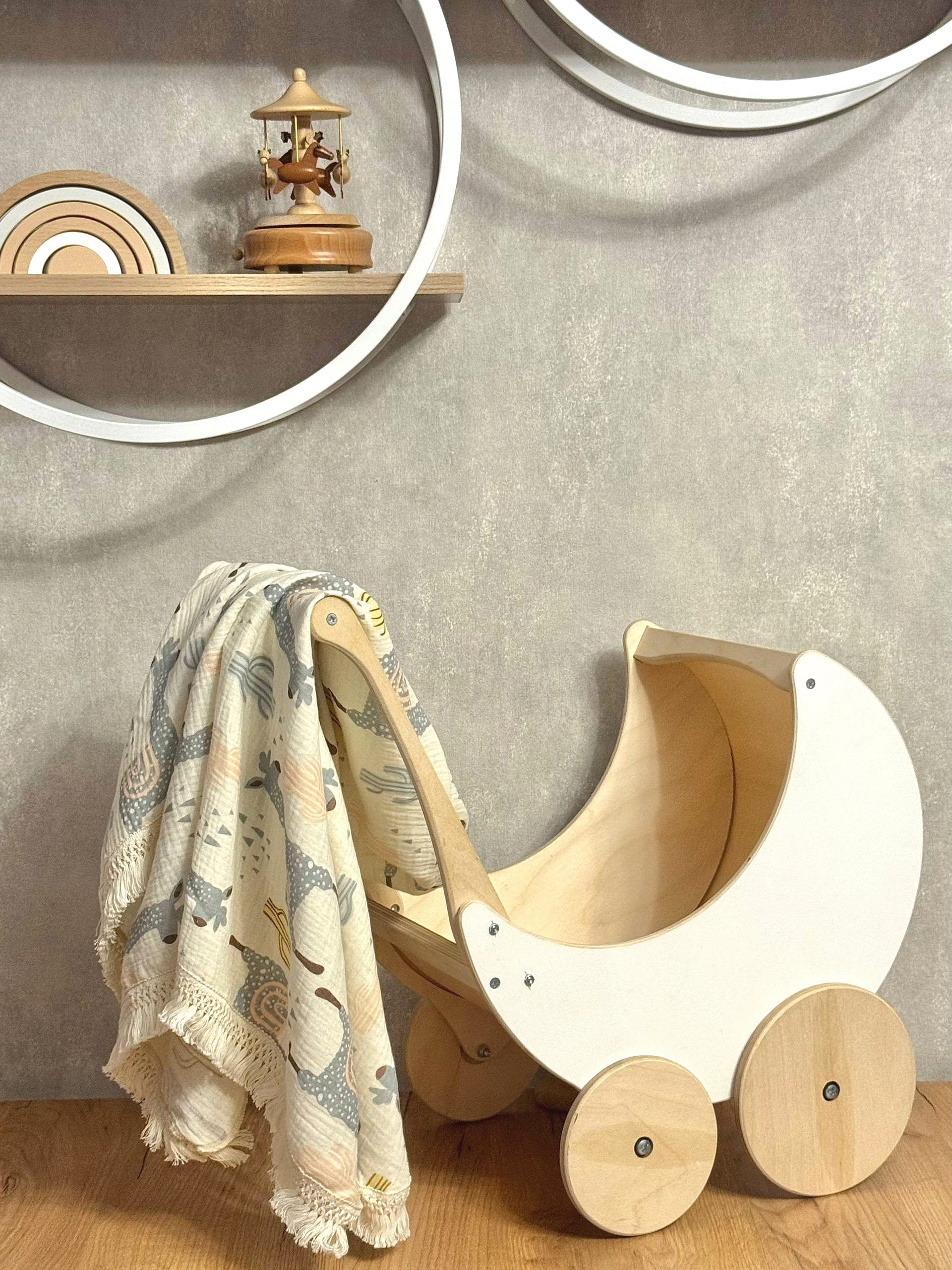 Плед Ладушки муслиновый 100 x 130 см муслин - фото 3