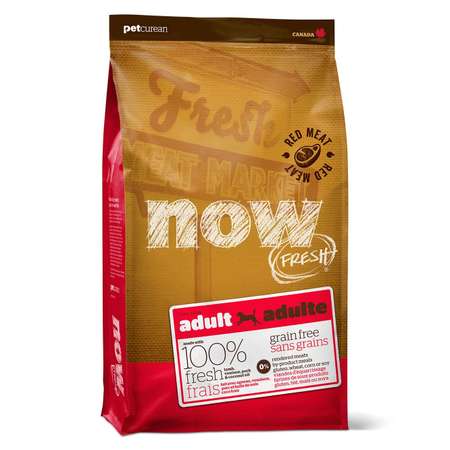 Корм для собак Now Fresh 11,3кг беззерновой с олениной и ягненком сухой