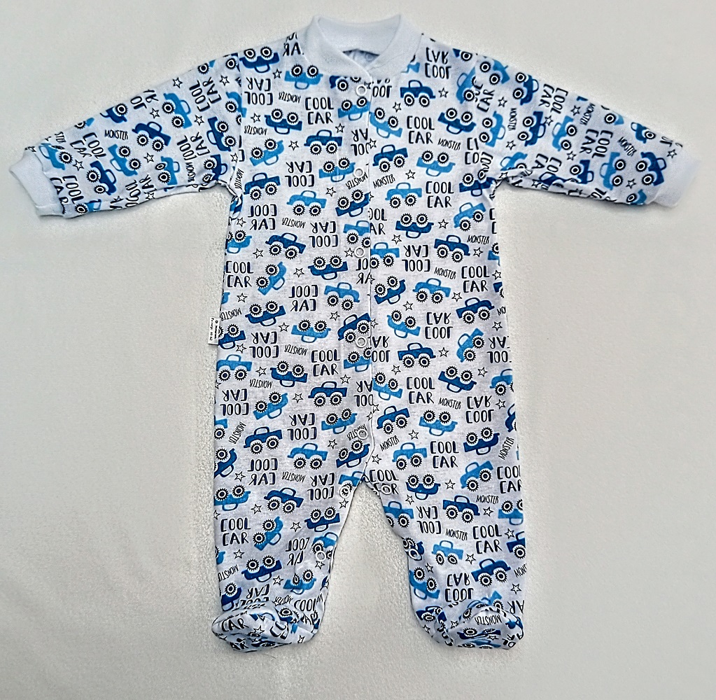 Изображение товара Комбинезон ЯСЕЛЬКА для малышей 62 легкий трикотаж классический свободный крой