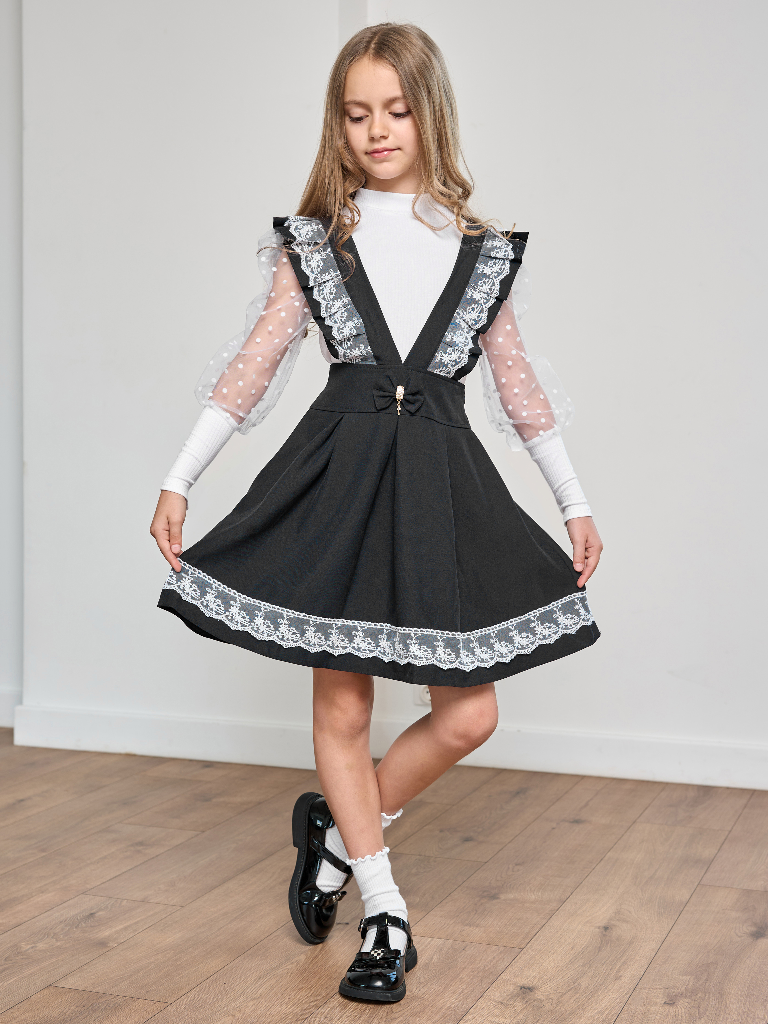 Сарафан СИНЯЯ МОДА W9250B-G39 - фото 11