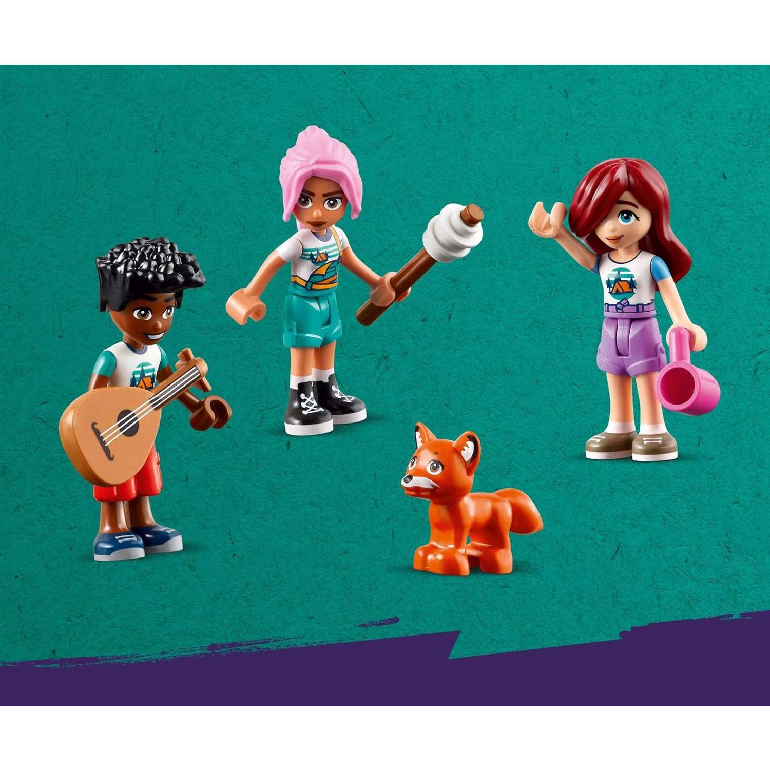 Конструктор LEGO Friends Уютные коттеджи у костра блочный - фото 7