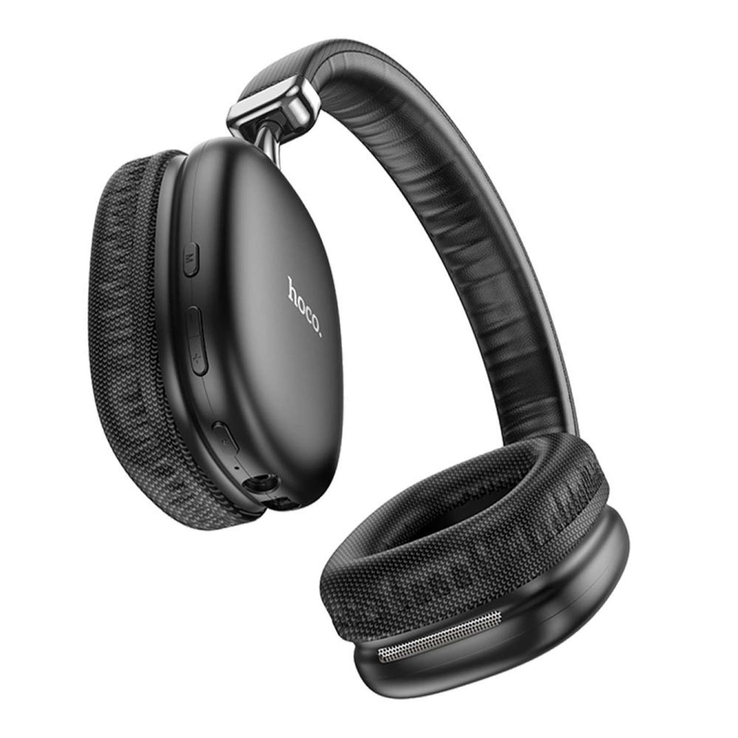 Bluetooth-гарнитура hoco W35 BT 5.3 AUX microSD черный - фото 2