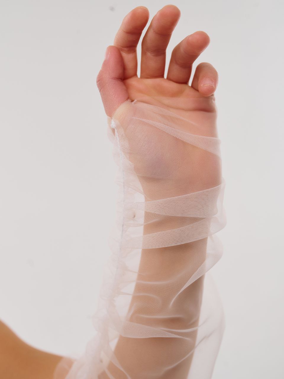 Митенки VasileKiss БелыеДетскиеМ - фото 9