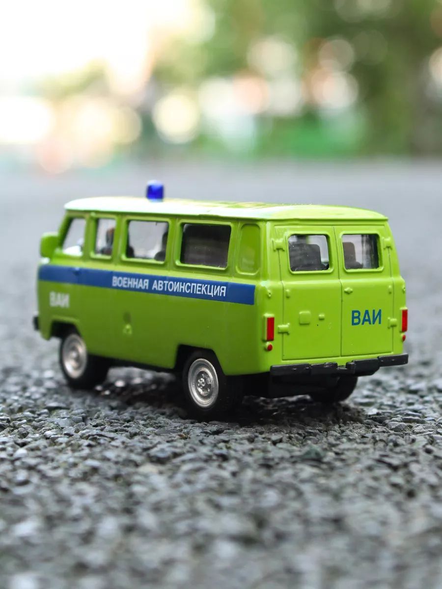 Автомобиль Play Smart УАЗ 1:50 в ассортименте 6402E - фото 4