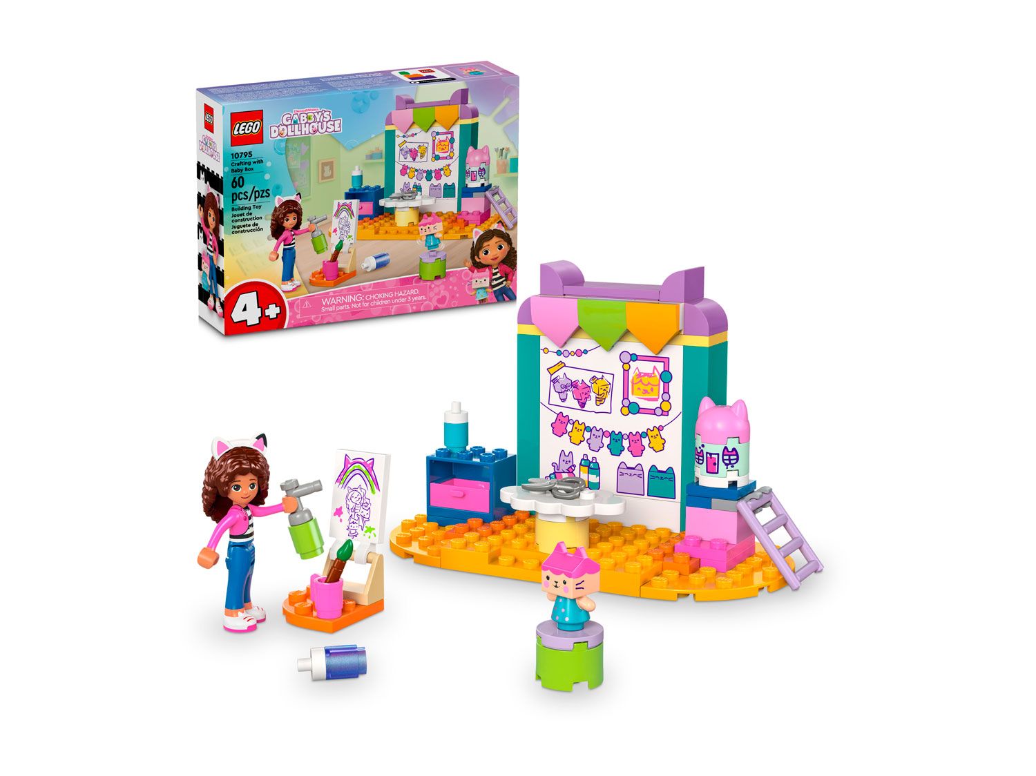Конструктор LEGO Gabbys Dollhouse детский набор 60 дет. - фото 3