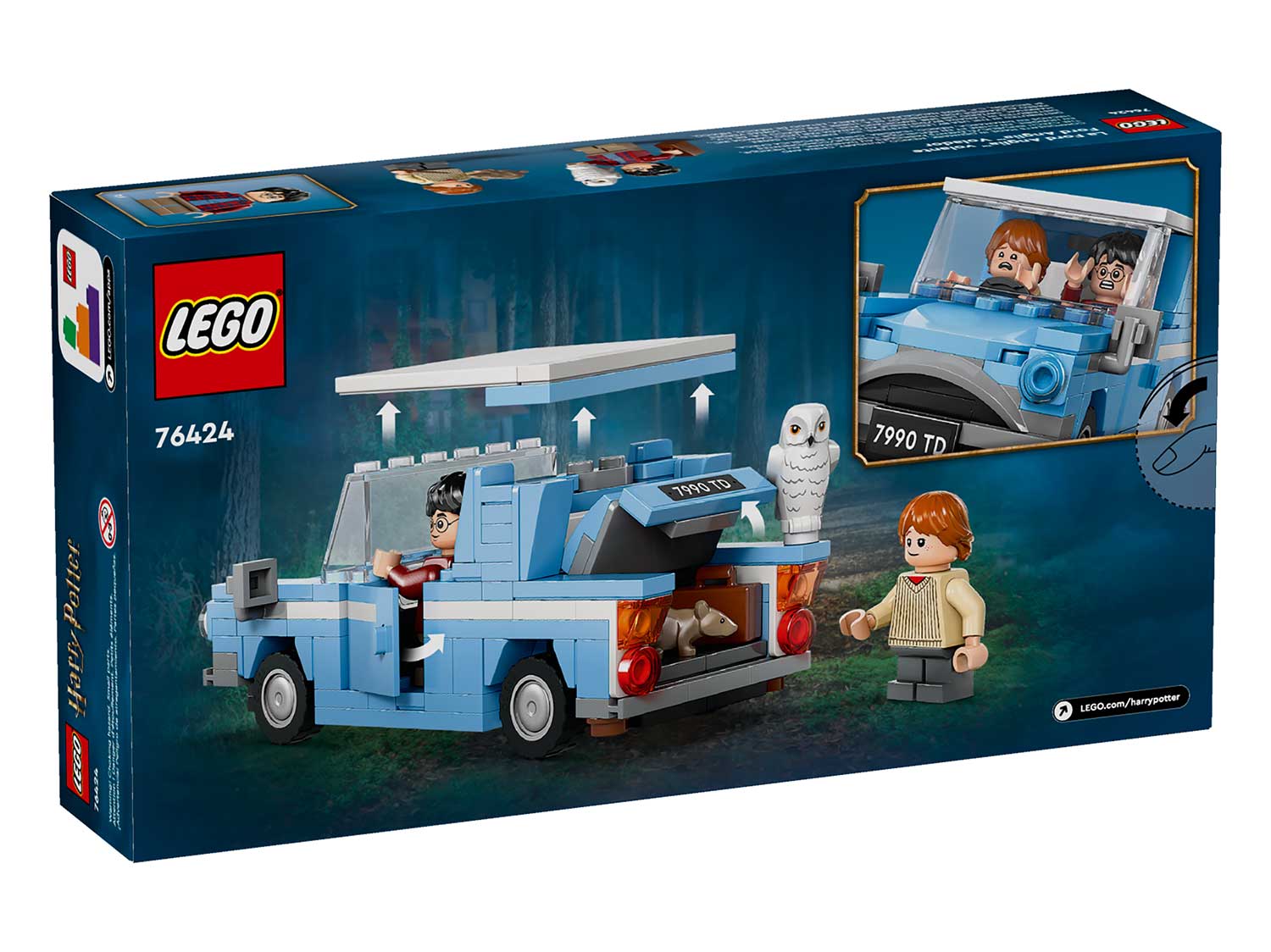 Конструктор LEGO Harry Potter Летающий Форд 76424 165 дет. - фото 6