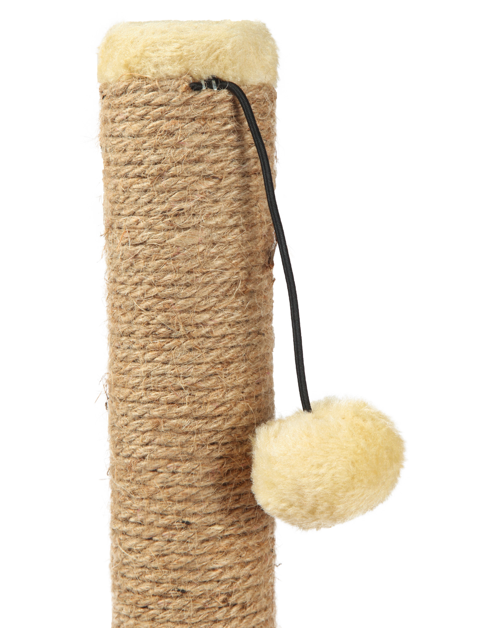 Когтеточка для кошек Barbaks Столбик с игрушкой 48*35см - фото 3