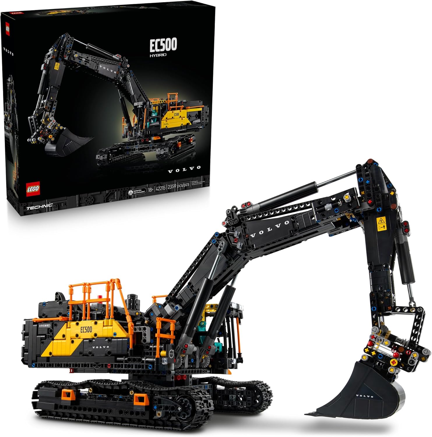 Конструктор LEGO Technic Volvo EC500 Hybrid Excavator 2359 дет. - фото 1