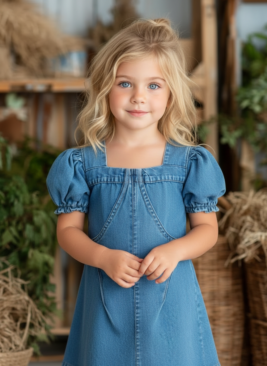 Платье Artcher ПлатьеДжинс001Голубое - фото 4